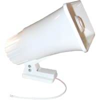 Mallory Sonalert SPEAKER; PA; PLASTIC CASE WHITE; 10 WATTS; 8 OHM; 500-7K HZ; 4.7 X 7.9 X 9.3 IN