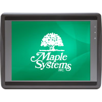 Maple Systems HMI Advanced 12.1" 1 Ethernet Port 2 USB Ports 2 Serial Ports Dark Grey