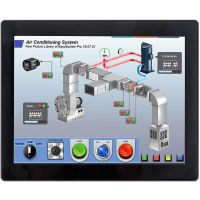 Maple Systems Monitor, Projected Capacitive Touch, 15"