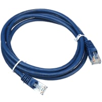 Maple Systems ASSY-CABLE, CAT5E ETHERNET, 5', BLUE