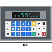 Maple Systems Terminal OIT4165A W/2X20 VFD