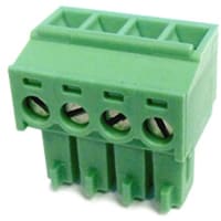 Maple Systems CONN, PLUG, 4POS, 3.81MM PITCH, STRT, SCREW TYPE