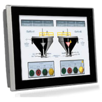 Maple Systems LIGHT INDUSTRIAL PANEL PC, 12.1" LCD, 2 GB, 1.6 GHz, Windows Embedded Compact 7