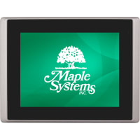 Maple Systems 8.0" Industrial PC, Touchscreen, Celeron Quad Core Processor, 4GB RAM, 256GB SS