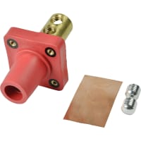 Marinco Cls Panel Mount (400A / 600V) 2/0 - 4/0 Dbl Set Screw;Fem - Red (C )