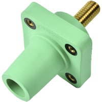 Marinco Cls Series Panel Mount (400A / 600V) 1.125" Threaded Stud;Female - Green (E)