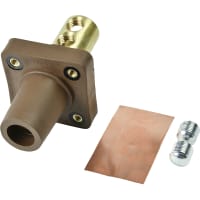 Marinco Cls Panel Mount (400A / 600V) 2/0 - 4/0 Dbl Set Screw;Fem - Brown (F)