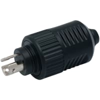 Marinco Troll Mtr, Plug W/Single Hole