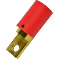 Marinco Cl, Cls Series Bus Bar Mount Inlet (400A / 600V) Male Offset - Red (C )