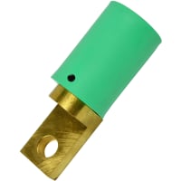 Marinco Cl, Cls Series Bus Bar Mount Inlet (400A / 600V) Male Offset - Green (E)