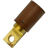 Marinco Cl, Cls Series Bus Bar Mount Inlet (400A / 600V) Male Offset - Brown (F)