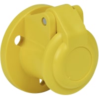 Marinco Mini Cam Nema 3R Enclosure (150A) - Yellow (H)