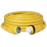 Marinco 50A 125/250V Cordset, 25' Molded