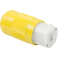 Marinco Female Connector, 32A 230V, Yellow