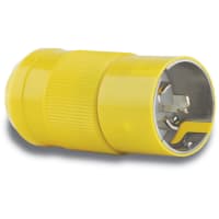 Marinco Plug, 63A 220V 3P 4W Locking