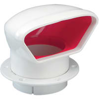 Marinco 3" Low-Profile Vent Red