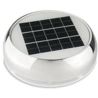 Marinco 3" Day/Night Solar Vent - Stainless Steel