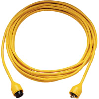 Marinco Phone Cordset, 50 Ft. Yellow