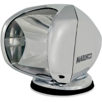 Marinco Precision Spot Light, 12/24 Volt, 100W, Chrome