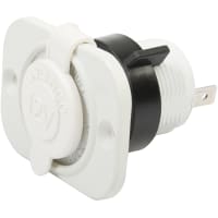 Marinco 12V Receptacle, White