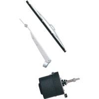 Marinco Std Wiper Kit, 80 Deg, 2.5" Shaft, 12V, Frame Mount