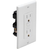 Marinco Gfci Receptacle, White