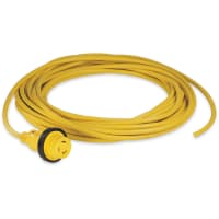 Marinco Cordset, 16A 230V, 15M, Blunt Cut, Yellow