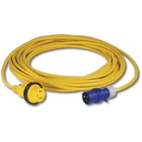 Marinco 16A 230V Cordset, 15 M W/European Main Site Plug