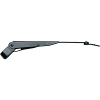 Marinco Wiper Arm, Deluxe Black Stainless Steel Single, 10"-14" Adjustable