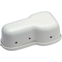 Marinco Wiper Motor Cover, Mrv, White