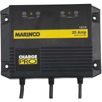 Marinco Charger 20A (10/10) / 12/24V 2 Bank 120V Input Marinco On-Board Battery