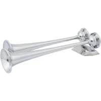 Marinco 12V Chrome Plated Dual Trumpet Air Horn