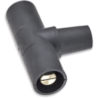 Marinco Cl/Cls/Clm Paralleling T Adapter (M-M-F) - Black (A)