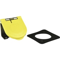 Marinco Snap Back Cam Cover Surface Mount - Yellow (H)