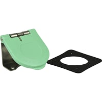 Marinco Snap Back Cam Cover Through-Mount (.070" - .090") - Green (E)