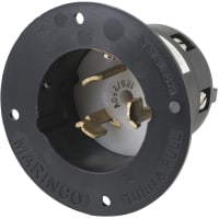 Marinco Power Products 50A 125/250V Flanged Inlet