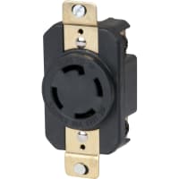 Marinco Power Products 30A 250V 3 Receptacle Locking