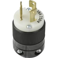 Marinco Power Products 15A 250V Plug, Locking