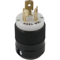 Marinco Power Products 15A 125V Plug, Locking