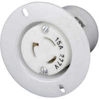 Marinco Power Products 15A 277V Flg. Outlet, Lkg