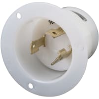 Marinco Power Products 30A 125V Flanged Inlet Locking