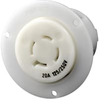 Marinco Power Products 20A 125/250V Flg Outlet Lkg