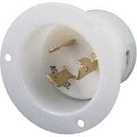 Marinco Power Products 20A 125V Flanged Inlet Locking