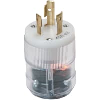 Marinco Power Products 20A 125V Plug, Lkg W/Neon Bulb