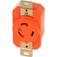 Marinco Power Products 20A 125V Receptacle, Locking - Isolated Grnd