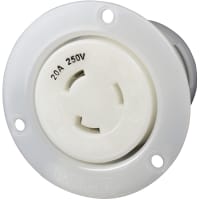 Marinco Power Products 20A 250V Flanged Outlet Lkg