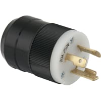 Marinco Power Products 20A Plug, 250V Locking No Insert Master/50