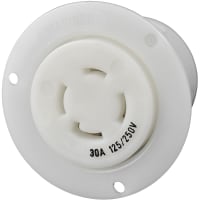 Marinco Power Products 30A 125/250V Flanged Outlet