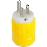 Marinco Power Products 15A 125V 2P 3W Sb Plug Cr