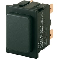 Marquardt Switches Pushbutton Switch, DPNO, 16A, Non-Illuminated, QC, 1660 Series